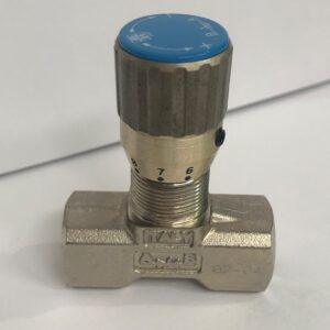 REG. CAUDAL BIDIREC. 210 BAR H-H CROMADO   1/4" BSP MAX 12L/MIN P