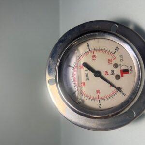 MANÓMETRO GLICERINA DN63 DORSAL 1/4'' NPT 0-10 REF: MFI6304010-DB