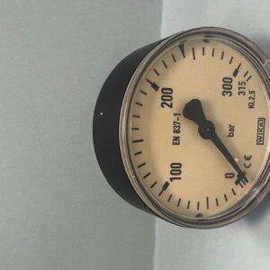 MANÓMETRO SECO S.POST DN63 1/4"0-315 BAR 2.5 KL