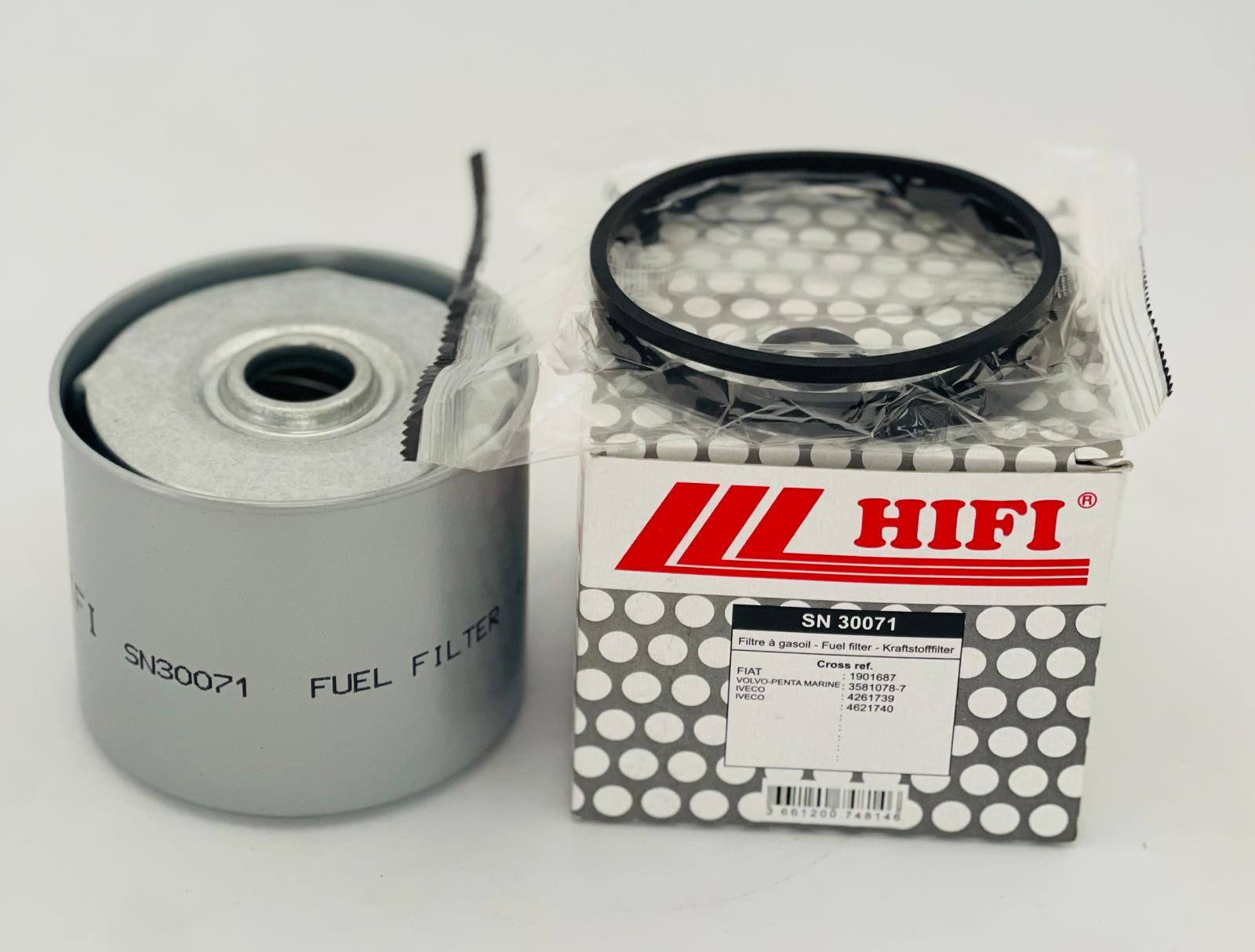 FILTRO DE COMBUSTIBLE SN30071 HIFI FILTER