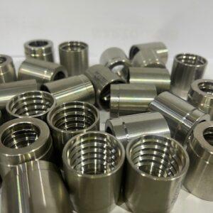 CASQUILLO INOX PTFE CORRUGADO INOX DN 1"