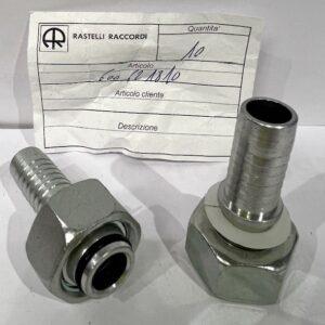 RACOR PRENSAR HEMBRA 90 ROSCA METRICA CONO 24 OR SERIE L T-5/8 M26X1,5 REF: 600631810 RASTELLI