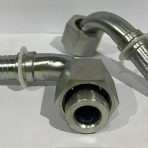 RACOR PRENSAR CODO HEMBRA 90 ORFS T-5/8 ROSCA 1"
