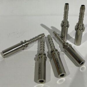 RACOR PRENSAR INOX ESPIGA LISA RECTA INOX Ø 16 DN 1/2"