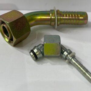 RACOR PRENSAR HEMBRA 90 METRICA CONO 24 SERIE S TUBO 3/8 ROSCA M20X1,5